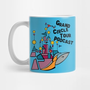 GCT Podcast Mask Blue Mug